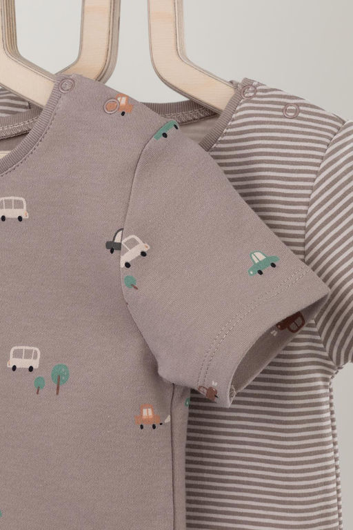 Crockid _ К 301156-2уп/быстрые машинки,полоска набор фуфайка (футболка) яс