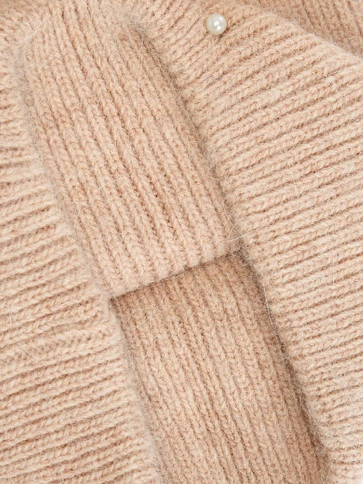 Шапка жен. анг+нейл+шерсть LB-A53044 beige - Labbra фото 4