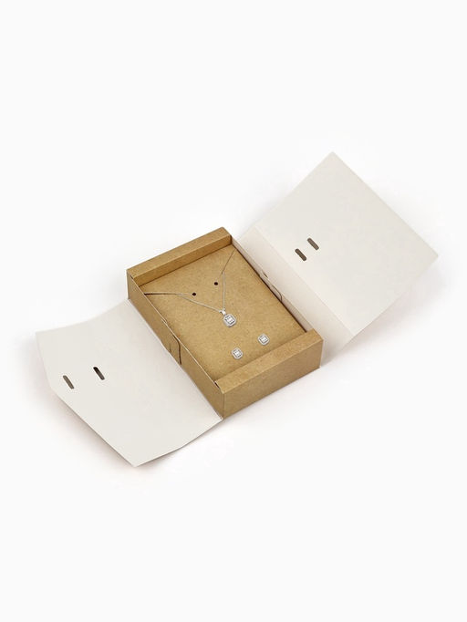 Цена за 5 шт. Коробка под бижутерию «Крафт», 12×8.5×3 см