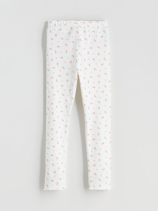?i?ek Bask?l? K?z ?ocuk Pijama Alt