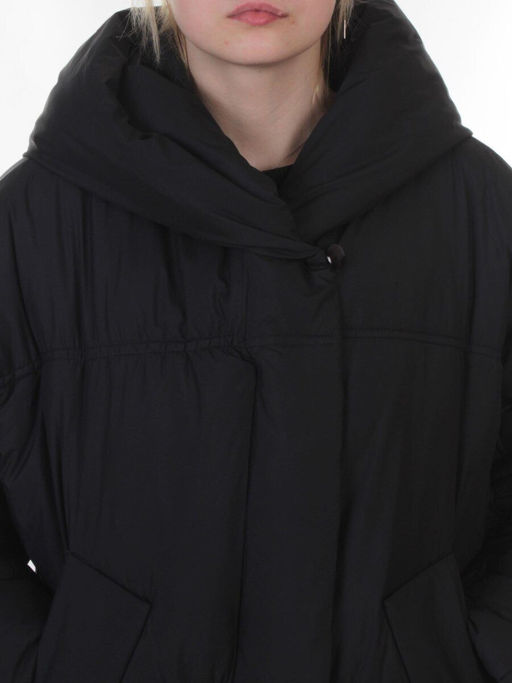 A626 BLACK Куртка зимняя женская (200 гр. био-пух)