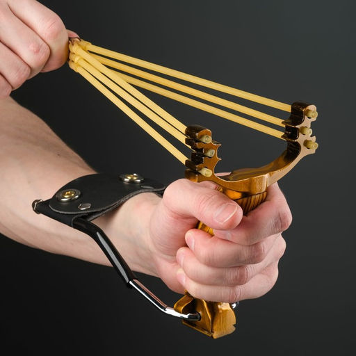 Рогатка с пластиковой ручкой, с упором - Simaland фото 5