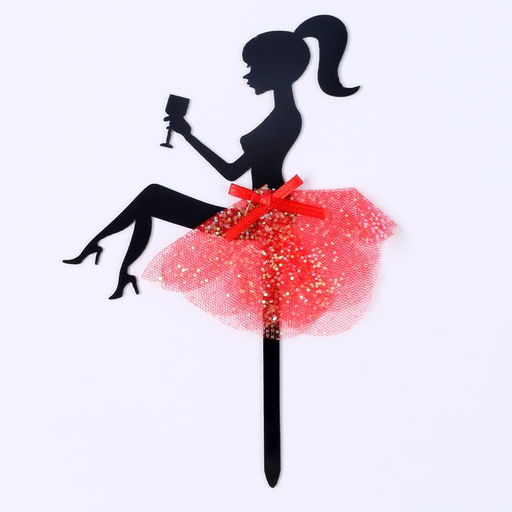 Топпер Девушка с бокалом - Страна карнавалия фото 7