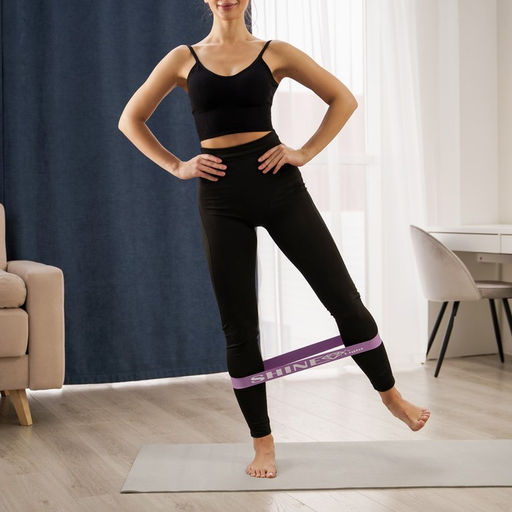 Набор фитнес-резинок ONLYTOP Shine: нагрузка 10, 14, 22 кг, 3 шт., 30х5 см