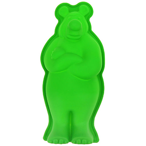Форма силиконовая для выпекания Медведь 27х12см, h6см (Китай) - Домашняя мода фото 3