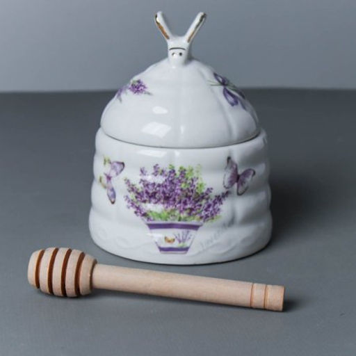 Банка для меда 280 мл / FY22003 /уп 36/ Лаванда - Галеонтрейд фото 5