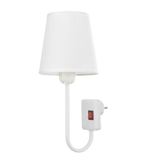 Бра «Дженна» Е27 5 Вт белый 14×33 см