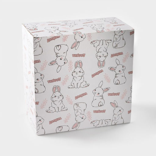 Блюдо для десертов Доляна Зайка, d=20,5 см, цвет белый  фото 7