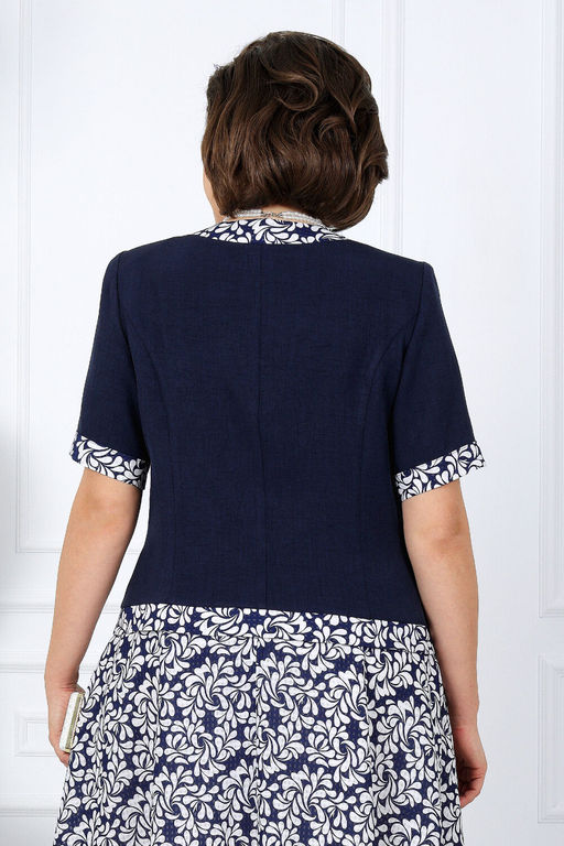 Платье Ninele 7431-Р темно-синий - Mira fashion фото 2545