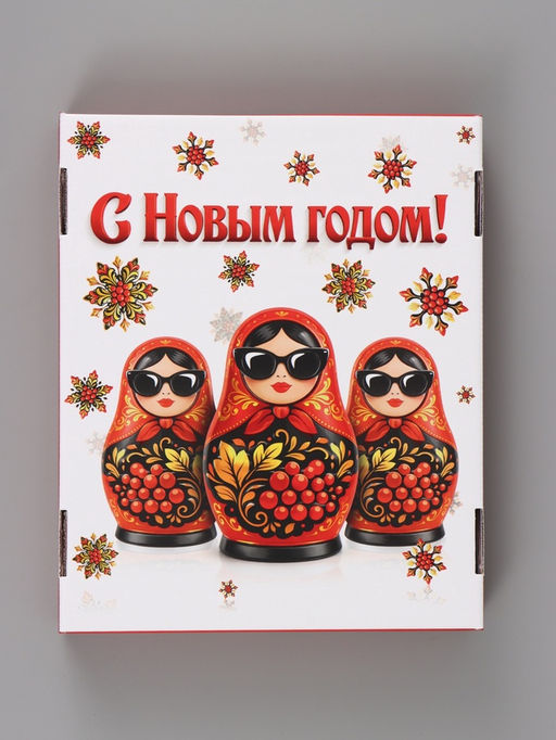 Коробка подарочная, складная 31.2×25.6×16.1 см «Русский стиль»