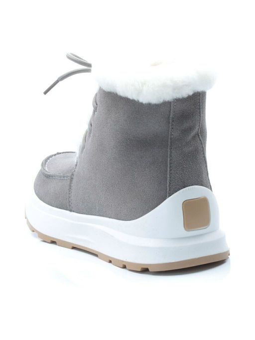 11-M4 GRAY Ботинки зимние женские - No name фото 6