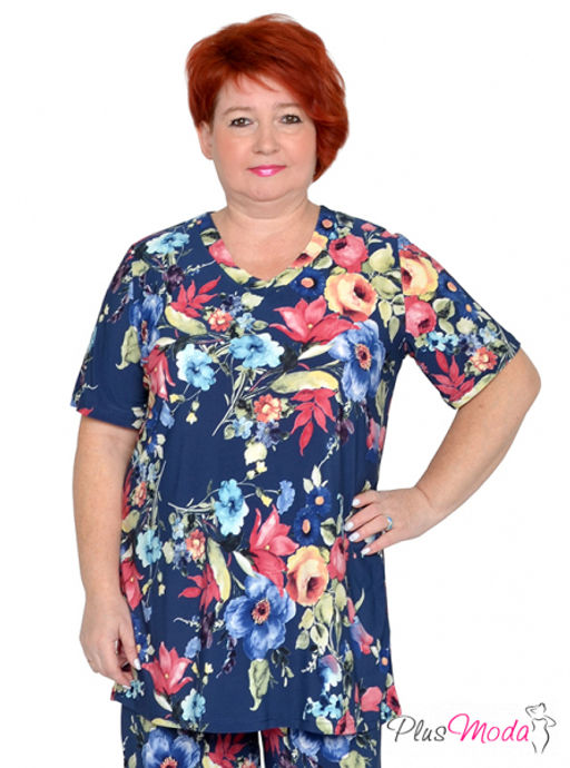 Туника Модель №1556 размеры 44-84 - Plusmoda фото 3