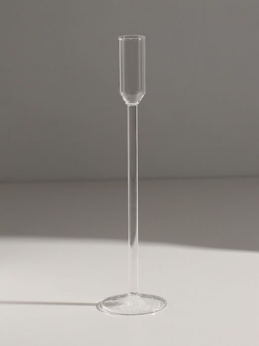 Набор подсвечников на 1 свечу «Валери», 4 шт., стекло, прозрачный, d=2 см