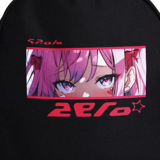 Рюкзак текстильный Аниме глаза, 38х14х27 см, цвет чёрный - Nazamok фото 4