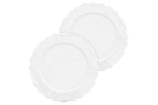 Набор 2 тарелок 19*19*1,5 см Галант, фарфор - Elan gallery фото 6