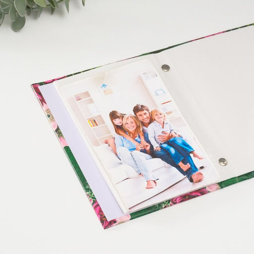 Фотоальбом на 36 фото 10?15 см Открой меня, тиснение золото, 3?12.5?16.5 см