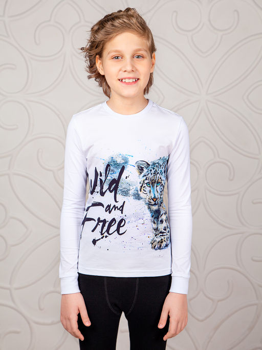 Пижама"Ягуар",черно-белый