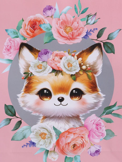 Цена за 2 шт. Пакет подарочный ламинированный «Милый котик», 26×12×32 см