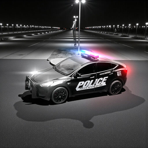 Машина "Полицейский патруль" в коробке