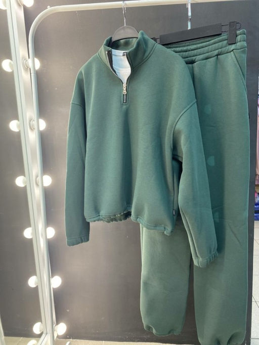 С НАЧЁСОМ костюм-трансформер с утяжками футер 3х нитка - Knitka wear фото 2