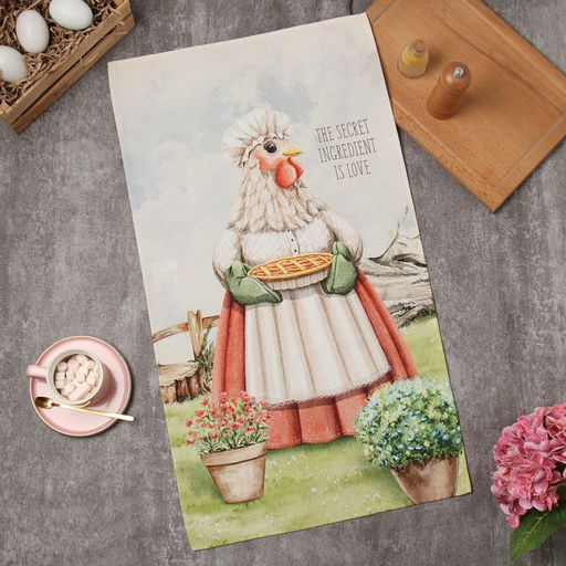 Полотенце кух.Этель Праздничный пирог 40х70 см, 100% хл, 190г/м2  фото 5