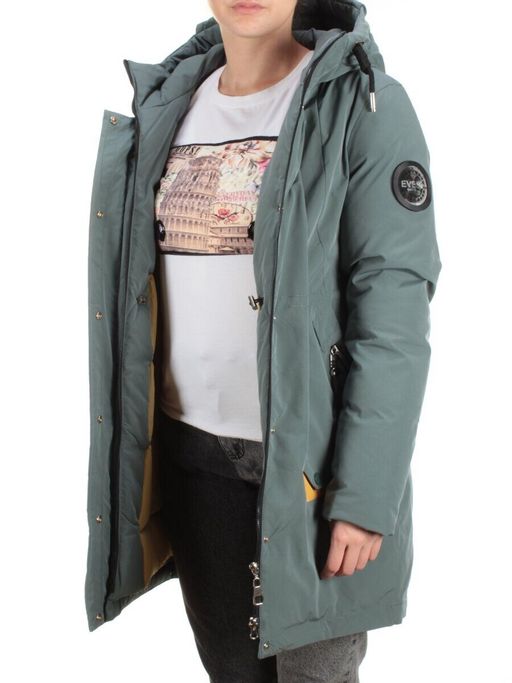 M2008 MENTHOL Пальто зимнее женское MARIA (холлофайбер)