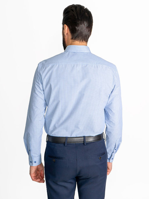 Сорочка мужская длинный рукав GREG 225/139/MAK/ZN/1  фото 7