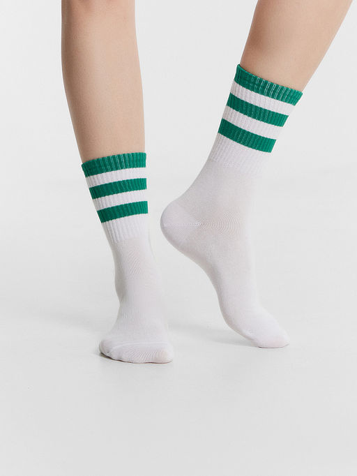 Носки женские высокие в наборе, 3 пары - Mark formelle фото 2