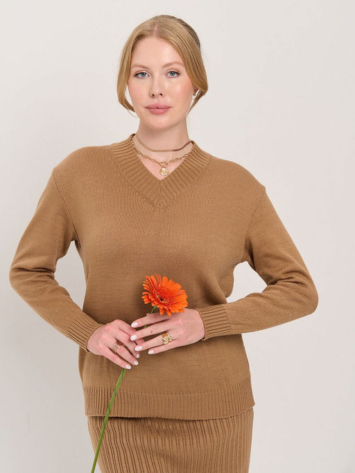 Джемпер Vay 5252-41534 из шерсти и полиамида фото 5