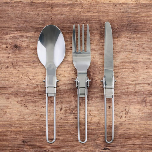 Набор складных приборов Время побыть на природе, вилка, ложка, нож - Mode forrest фото 2