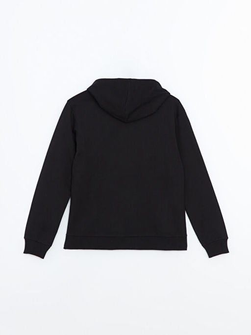 Kap??onlu Bask?l? Erkek ?ocuk Sweatshirt - Waikiki фото 3