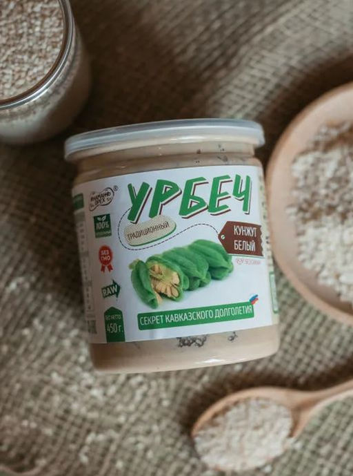 Урбеч из кунжута белого