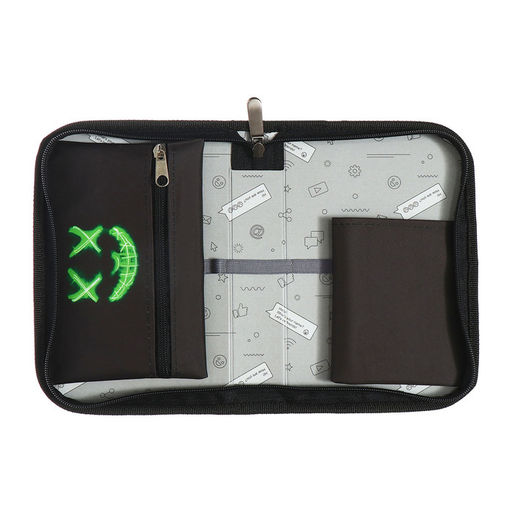 Цена за 5 шт. Пенал школьный, 1 секция, 14×21×4 см «Маска»