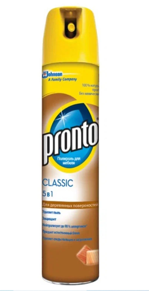 ПРОНТО ср-во д/деревянных поверхностей аэрозоль 250мл