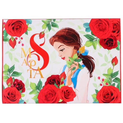 Коробка подарочная складная, 21 х 15 х 5см 8 марта, Принцессы - Disney фото 4