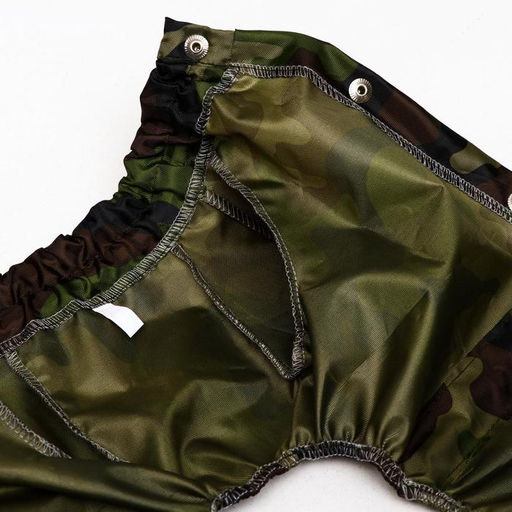 Комбинезон для животных, без подклада, XS (ДС 18-20, ОШ 24, ОГ 27-30), камуфляж - Пижон фото 11