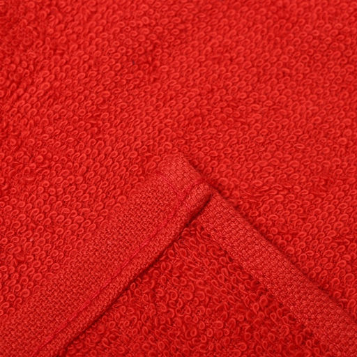 Полотенца махровые «Этель. Санта» 30×30 см - 4 шт., хлопок, 340 г/м²