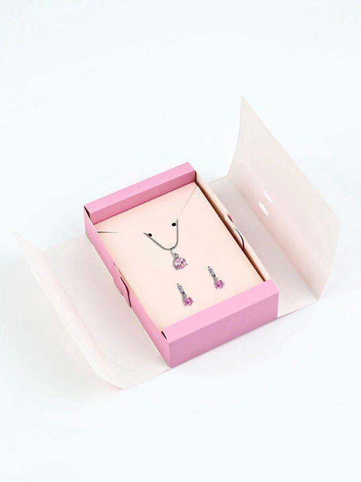 Цена за 5 шт. Коробка под бижутерию «Розово-бежевая», 12×8.5×3 см