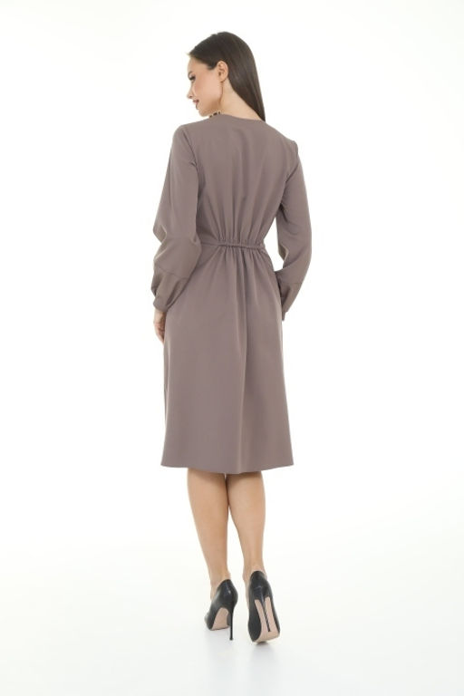 Платье Стильная осень (латте) - Diolche фото 4