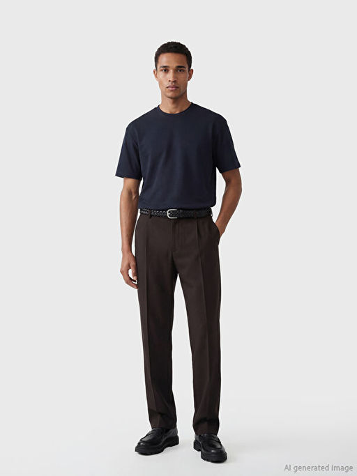 Bisiklet Yaka Soft Touch Erkek Ti??rt