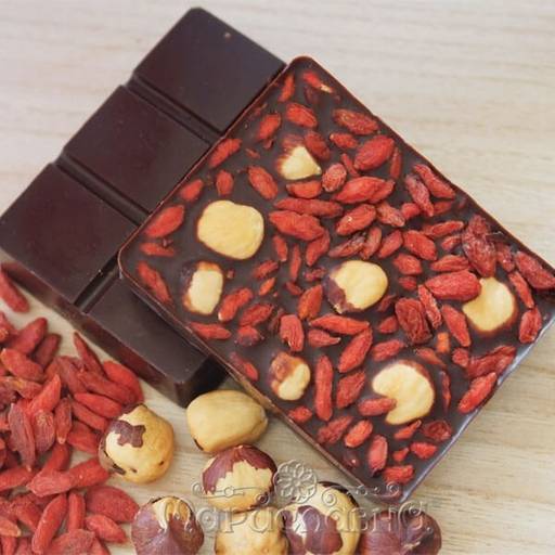 Шоколад тёмный Годжи и жареный фундук - Мариславна фото 2