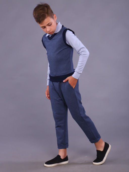 Жилет-обманка рубашка Стив-1 Ладошки  фото 27