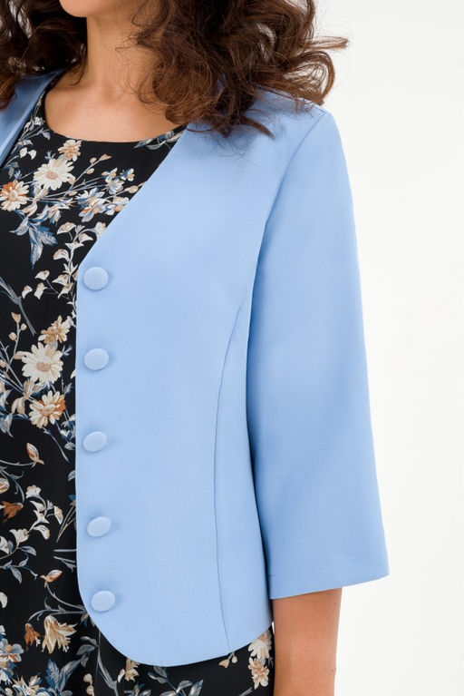 Платье с жакетом Марселла (50-56) - Serenada фото 7