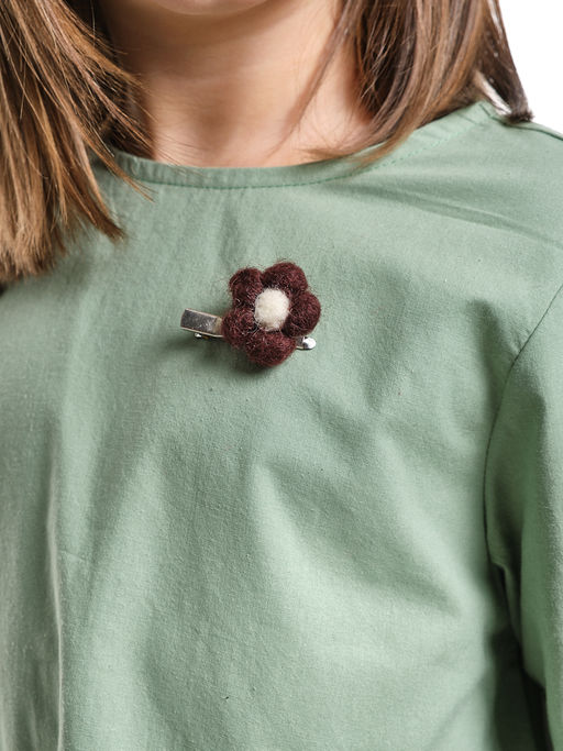 Заколка-брошь Цветочек PR3605