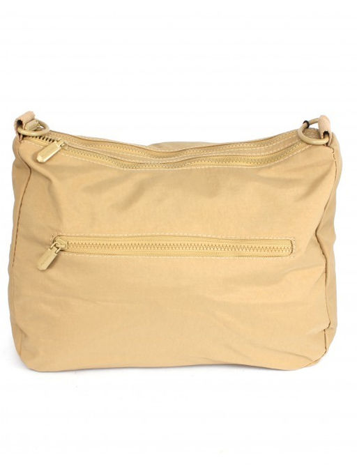 Сумка женская текстиль CF-1203, 2отд, плечевой ремень, бежевый SALE 264877 - Bobo фото 2