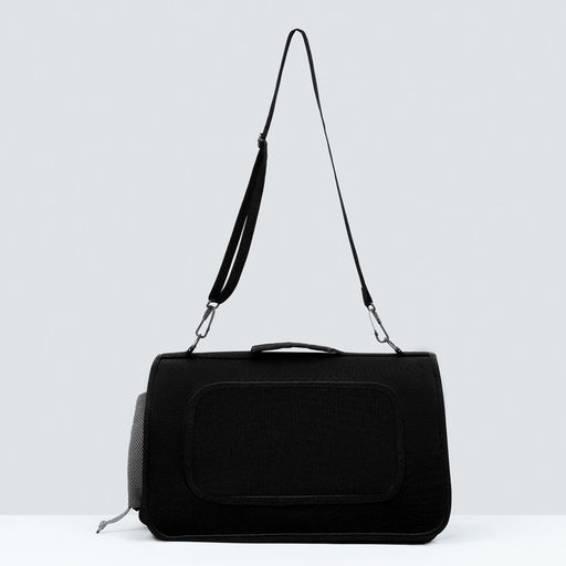 Сумка-переноска с окном для мордочки, 42 х 21 х 25 см, чёрная - Пижон фото 2