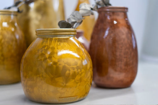 Ваза Montana, золотистая, 28 см - San miguel фото 3