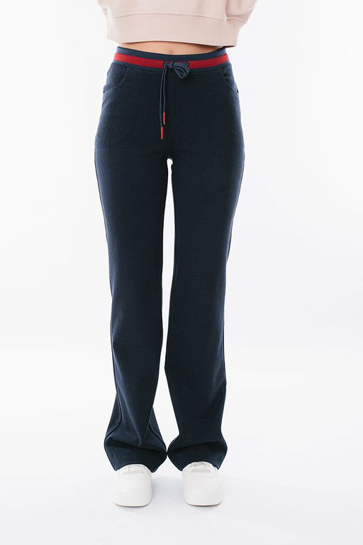 NOBBY, Женские брюки 130-548/1 (синий вельвет)  фото 3