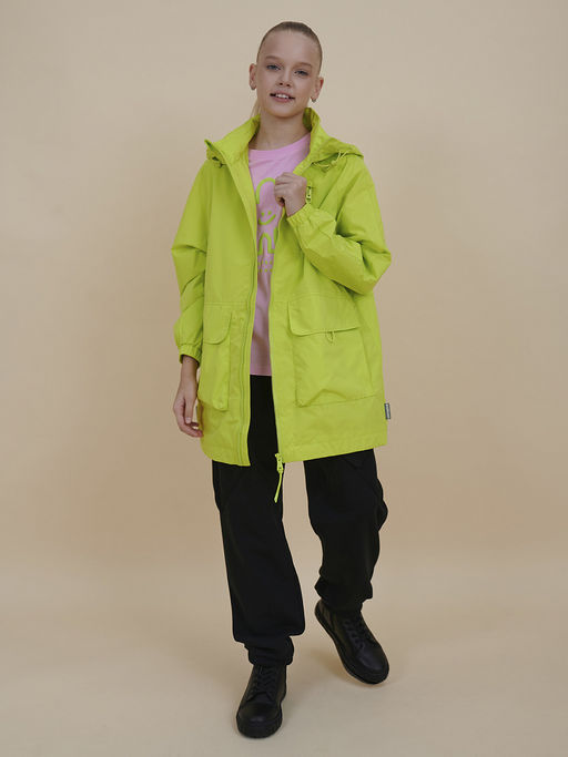 GZJN3352 Ветровка для девочек - Pelican фото 5