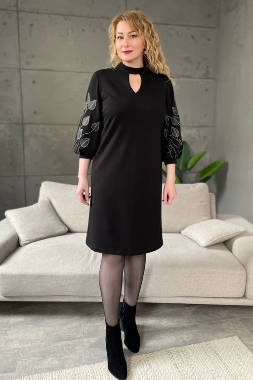 Платье Rumoda 2165 черный фото 9